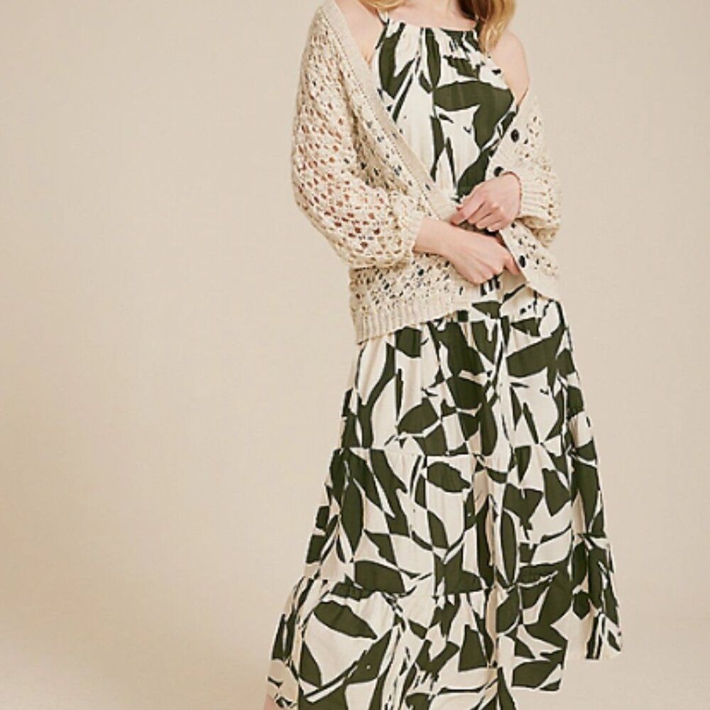 Maurices Maxi Dress Women L Floral Side Cutout Sleeveless Long Boho Summer